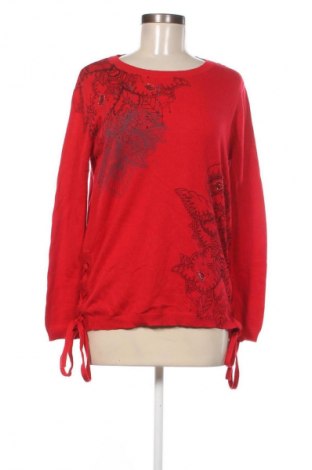 Γυναικείο πουλόβερ Desigual, Μέγεθος L, Χρώμα Κόκκινο, Τιμή 21,09 €