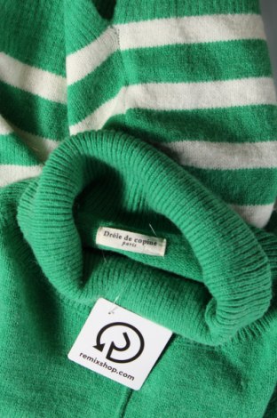 Pulover de femei Drole De Copine, Mărime L, Culoare Verde, Preț 52,46 Lei