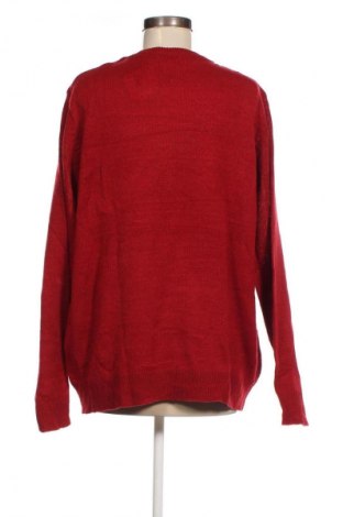 Дамски пуловер Elle Nor, Размер XXL, Цвят Червен, Цена 20,30 лв.