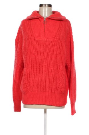 Дамски пуловер Essentials by Tchibo, Размер M, Цвят Червен, Цена 15,08 лв.