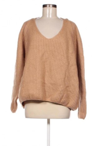 Дамски пуловер Essentials by Tchibo, Размер XL, Цвят Кафяв, Цена 18,85 лв.