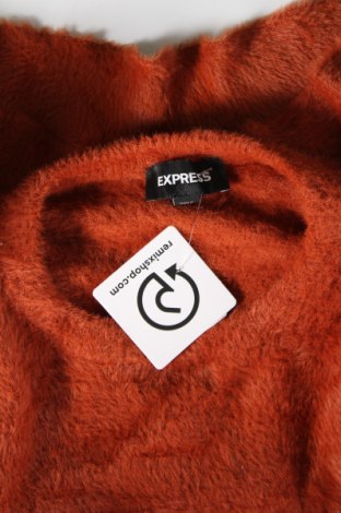 Дамски пуловер Express, Размер S, Цвят Оранжев, Цена 22,55 лв.
