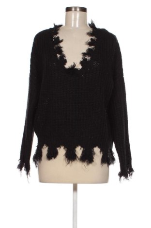 Дамски пуловер Fashion nova, Размер L, Цвят Черен, Цена 15,95 лв.