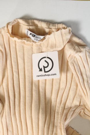 Дамски пуловер Fb Sister, Размер XXS, Цвят Екрю, Цена 17,40 лв.