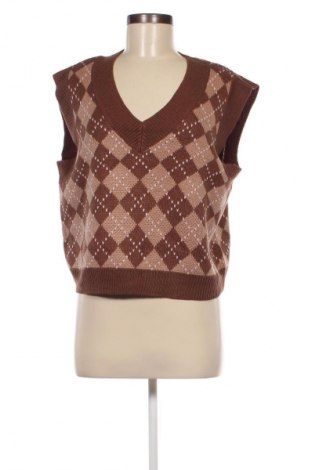 Γυναικείο πουλόβερ Fb Sister, Μέγεθος M, Χρώμα Καφέ, Τιμή 9,33 €