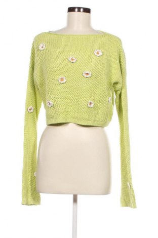 Дамски пуловер Fb Sister, Размер XS, Цвят Зелен, Цена 15,95 лв.