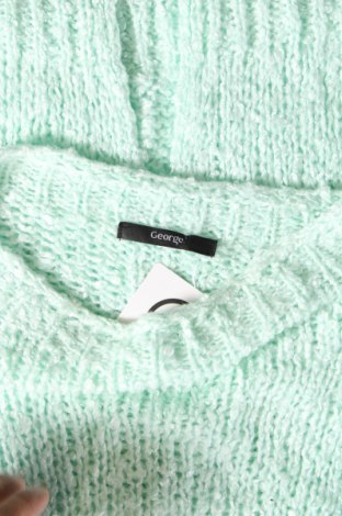 Γυναικείο πουλόβερ George, Μέγεθος L, Χρώμα Μπλέ, Τιμή 7,18 €
