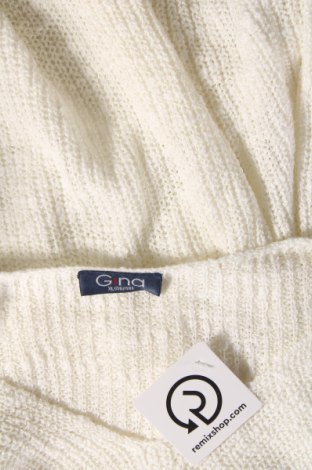 Γυναικείο πουλόβερ Gina, Μέγεθος XL, Χρώμα Λευκό, Τιμή 11,12 €