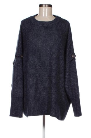 Дамски пуловер Gina Benotti, Размер XXL, Цвят Син, Цена 29,00 лв.