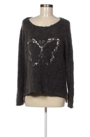 Дамски пуловер Gina Benotti, Размер M, Цвят Сив, Цена 15,08 лв.