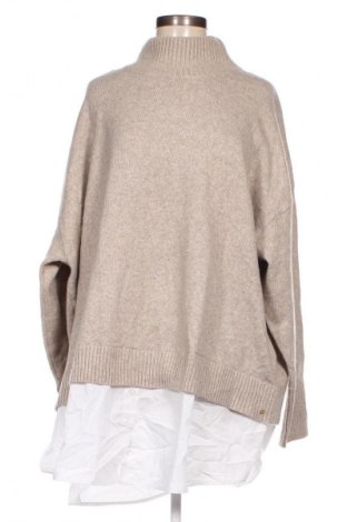Дамски пуловер Gina Benotti, Размер 3XL, Цвят Бежов, Цена 21,75 лв.