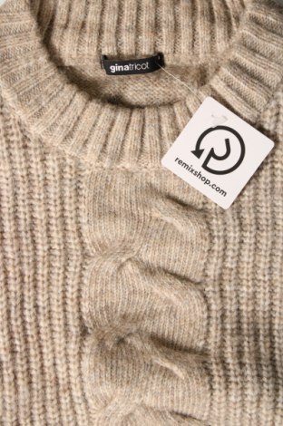 Γυναικείο πουλόβερ Gina Tricot, Μέγεθος M, Χρώμα  Μπέζ, Τιμή 9,19 €