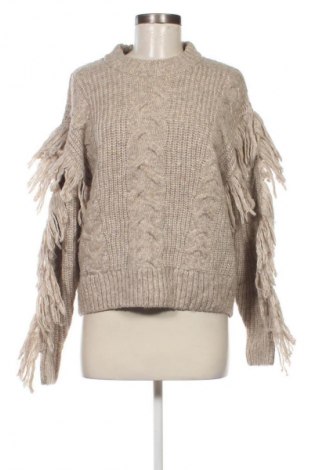 Дамски пуловер Gina Tricot, Размер M, Цвят Бежов, Цена 27,00 лв.