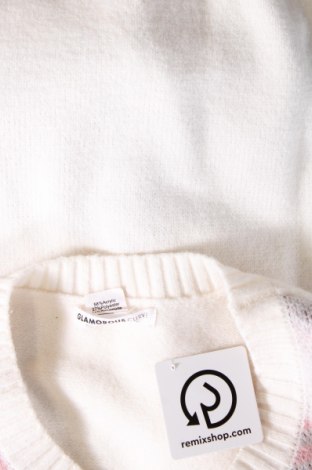 Дамски пуловер Glamorous, Размер 3XL, Цвят Бял, Цена 26,69 лв.