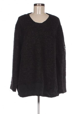Дамски пуловер Grandiosa, Размер 3XL, Цвят Черен, Цена 29,00 лв.