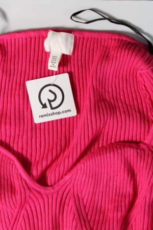 Dámský svetr H&M, Velikost XL, Barva Růžová, Cena  300,00 Kč