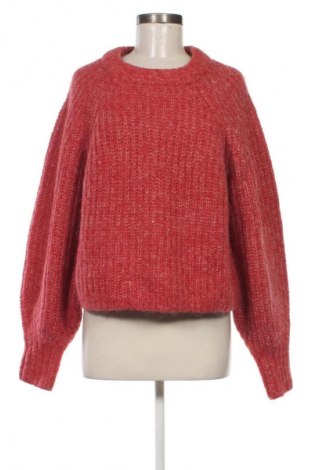 Dámský svetr H&M, Velikost L, Barva Červená, Cena  240,00 Kč