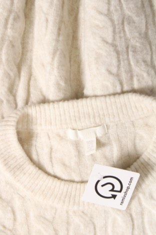 Дамски пуловер H&M, Размер XL, Цвят Екрю, Цена 18,85 лв.