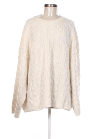 Pulover de femei H&M, Mărime XL, Culoare Ecru, Preț 62,00 Lei