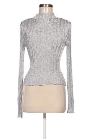 Дамски пуловер H&M, Размер M, Цвят Сребрист, Цена 20,70 лв.