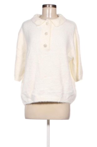 Γυναικείο πουλόβερ H&M, Μέγεθος M, Χρώμα Λευκό, Τιμή 9,33 €