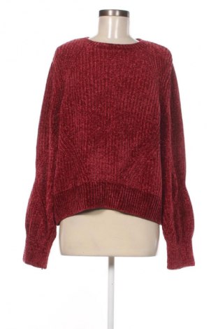 Дамски пуловер H&M, Размер L, Цвят Червен, Цена 29,00 лв.