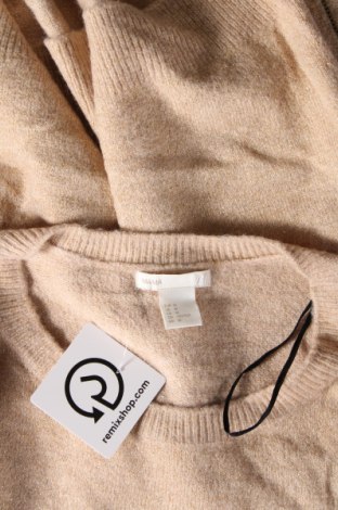 Pulover de femei H&M, Mărime M, Culoare Bej, Preț 52,46 Lei