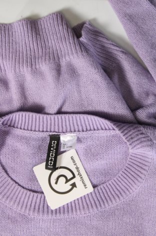 Pulover de femei H&M Divided, Mărime L, Culoare Mov, Preț 52,46 Lei