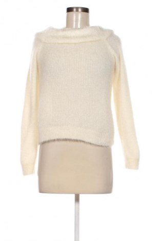 Дамски пуловер H&M Divided, Размер S, Цвят Екрю, Цена 29,00 лв.