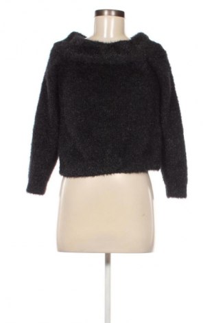 Дамски пуловер H&M Divided, Размер S, Цвят Черен, Цена 15,95 лв.