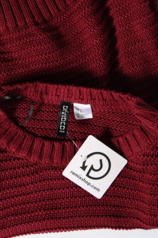 Damski sweter H&M Divided, Rozmiar S, Kolor Czerwony, Cena 51,02 zł