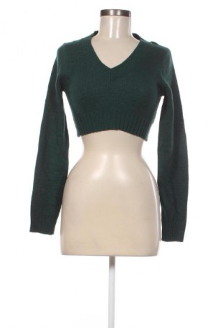 Дамски пуловер H&M Divided, Размер XS, Цвят Зелен, Цена 29,00 лв.