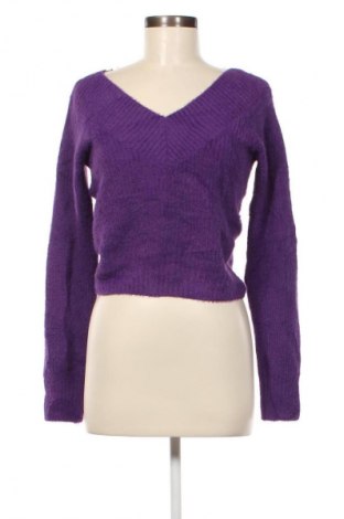 Дамски пуловер H&M Divided, Размер S, Цвят Лилав, Цена 15,95 лв.