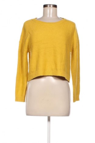 Дамски пуловер H&M Divided, Размер M, Цвят Жълт, Цена 15,95 лв.