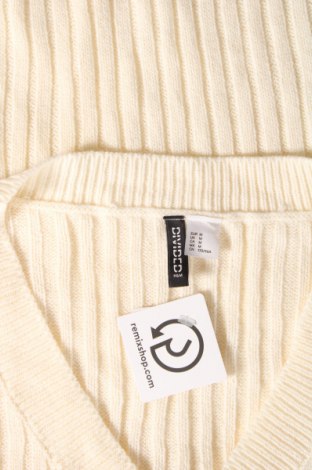 Дамски пуловер H&M Divided, Размер M, Цвят Екрю, Цена 13,05 лв.