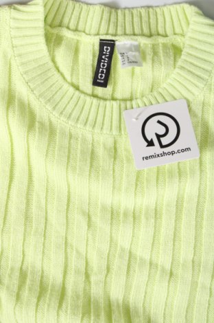 Дамски пуловер H&M Divided, Размер L, Цвят Зелен, Цена 15,95 лв.