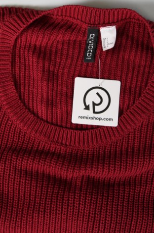 Damski sweter H&M Divided, Rozmiar L, Kolor Czerwony, Cena 48,24 zł