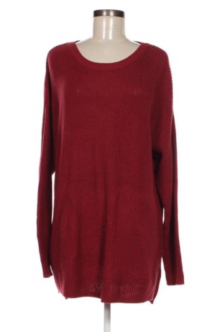 Дамски пуловер H&M Divided, Размер L, Цвят Червен, Цена 15,95 лв.