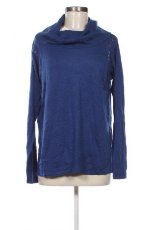 Γυναικείο πουλόβερ Helena Vera, Μέγεθος M, Χρώμα Μπλέ, Τιμή 31,64 €