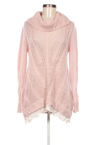 Дамски пуловер Hippie Rose, Размер L, Цвят Розов, Цена 13,05 лв.