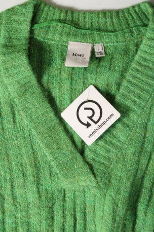 Γυναικείο πουλόβερ Ichi, Μέγεθος S, Χρώμα Πράσινο, Τιμή 10,14 €