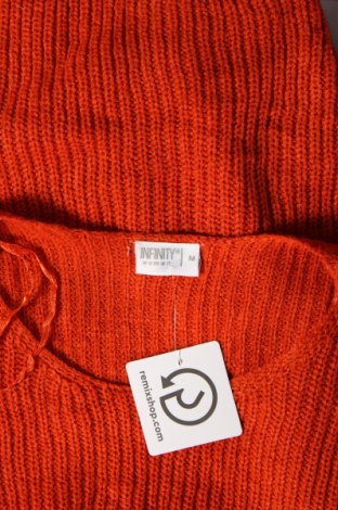 Дамски пуловер Infinity Woman, Размер M, Цвят Оранжев, Цена 15,95 лв.