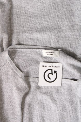 Дамски пуловер Jacqueline De Yong, Размер L, Цвят Сив, Цена 15,08 лв.
