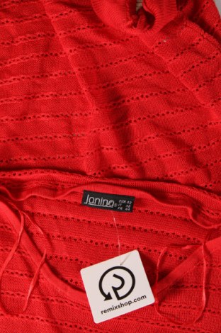 Γυναικείο πουλόβερ Janina, Μέγεθος L, Χρώμα Κόκκινο, Τιμή 7,18 €