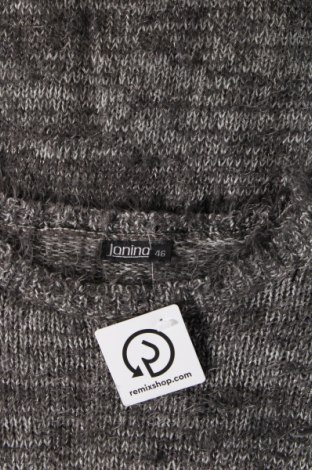 Дамски пуловер Janina, Размер XL, Цвят Сив, Цена 17,98 лв.