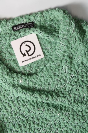 Γυναικείο πουλόβερ Janina, Μέγεθος M, Χρώμα Πράσινο, Τιμή 9,87 €