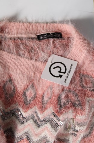 Дамски пуловер Janina, Размер L, Цвят Розов, Цена 15,95 лв.