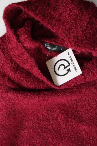 Дамски пуловер Jean Pascale, Размер M, Цвят Червен, Цена 15,95 лв.