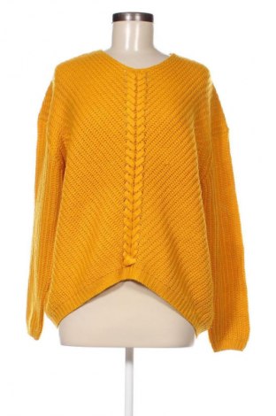 Γυναικείο πουλόβερ Jean Pascale, Μέγεθος M, Χρώμα Κίτρινο, Τιμή 9,87 €