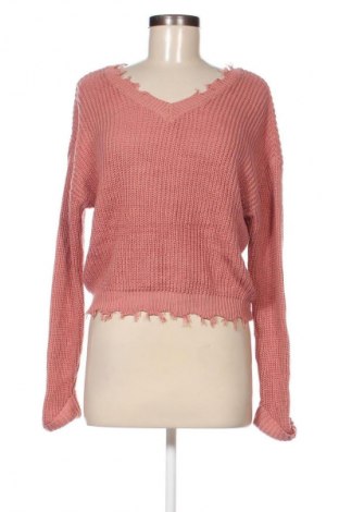 Дамски пуловер Jessica Simpson, Размер S, Цвят Пепел от рози, Цена 22,55 лв.